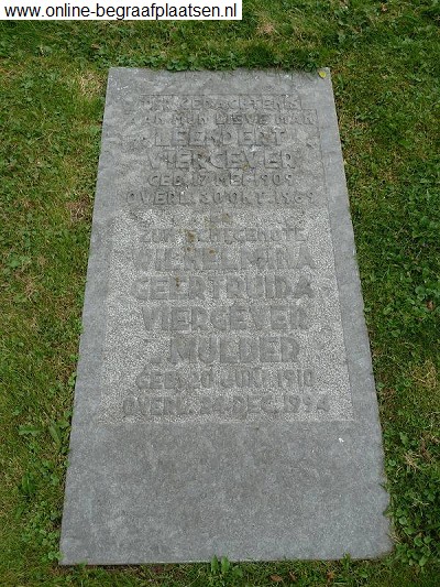 Leendert Viergever 1909-1969 and Wilhelmina Geertruida Mulder 1910-1994